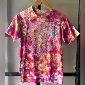 1989 Vintage Cottonwood Sedona Tie Dye Souvenir Tee